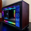 9070xt + Ryzen 7800x3D High end Sff gaming pc AED 7,599